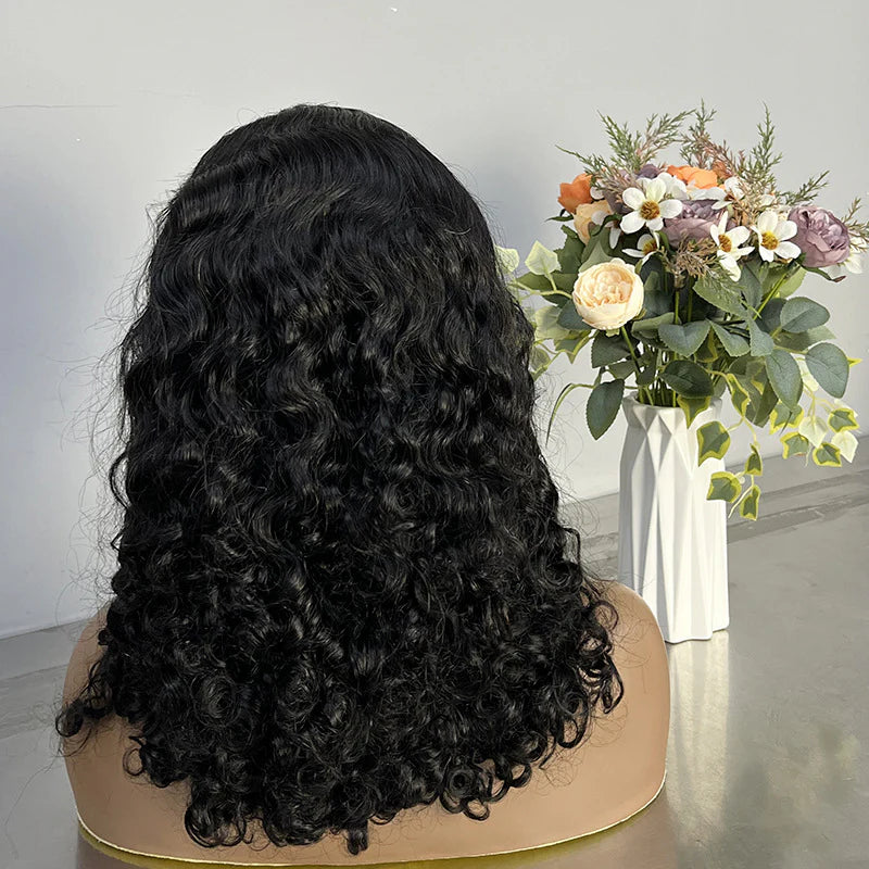13x4 SDD Burmese Curl Color Wigs 18 Inch